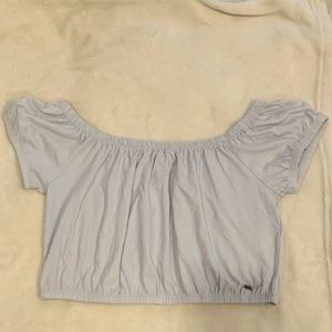 ▪️Hollister off the shoulder crop top
